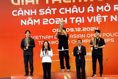 Việt Nam giành giải Nhất toàn đoàn tại Giải Taekwondo Cảnh sát châu Á mở rộng
