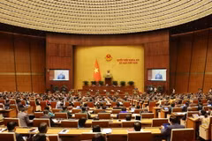 Tổng Bí thư, Chủ tịch nước Tô Lâm phát biểu tại Kỳ họp thứ 8, Quốc hội khóa XV. (Ảnh: Trí Dũng/TTXVN)