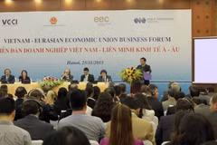 Tăng cơ hội hợp tác giao thương Việt Nam-Liên minh kinh tế Á-Âu 