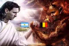 Báo chí Bỉ lôi Lionel Messi ra làm trò cười trước đại chiến