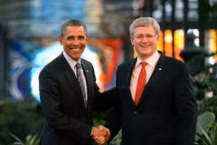 Obama mất "độ bia" vì Mỹ thua Canada ở môn hockey