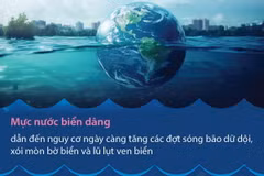 Cảnh báo về mực nước biển dâng đe dọa cuộc sống hàng trăm triệu người