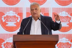 Tổng thống Sri Lanka Ranil Wickremesinghe. (Ảnh: Getty Images/TTXVN)