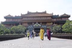 Đại Nội Huế. (Ảnh: Tường Vi/TTXVN) 