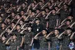 Binh sỹ Hàn Quốc. (Ảnh: AFP/TTXVN)