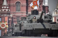 Xe tăng T-14 Armata của Nga. (Ảnh: AFP/TTXVN)