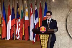 Tổng Thư ký ASEAN Lim Jock Hoi. (Ảnh: Hữu Chiến/TTXVN)