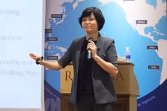 Bà Nguyễn Thị Thu Trang, Giám đốc Trung tâm WTO và Hội nhập VCCI. (Ảnh: Xuân Anh/TTXVN)