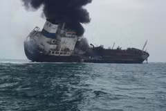 Hiện trường vụ cháy. (Nguồn: The Straits Times)