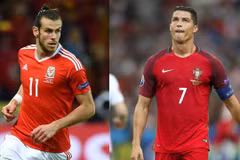Người hâm mộ đang ngóng chờ xem cuộc so tài giữa Cristiano Ronaldo và Gareth Bale lần đầu tiên tại một Vòng chung kết EURO. (Nguồn: sport.bt.com) 