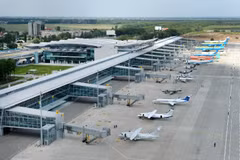 Sân bay Boryspil ở thủ đô Kiev. (Nguồn: securityaffairs.co)