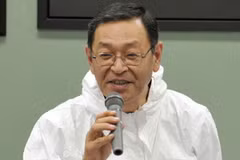 Ông Masao Yoshida, cựu lãnh đạo Nhà máy điện hạt nhân Fukushima 1. (Ảnh: AP)
