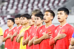 Đội tuyển U23 Việt Nam liệu có thể gây bất ngờ trước U23 Iraq để giành quyền vào bán kết U23 châu Á 2024. (Nguồn: VFF)