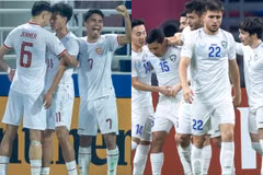 U23 Indonesia (trái) liệu có tiếp tục gây sốc khi đối đầu U23 Uzbekistan? (Nguồn: AFC)