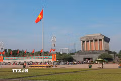 Lăng Chủ tịch Hồ Chí Minh. (Nguồn: TTXVN)