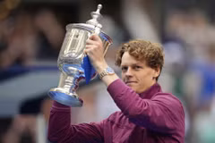 Sinner lần đầu giành chức vô địch US Open. (Nguồn: AP)