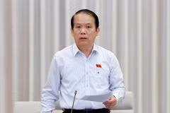 Chủ nhiệm Ủy ban Pháp luật của Quốc hội Hoàng Thanh Tùng. (Ảnh: Doãn Tấn/TTXVN)