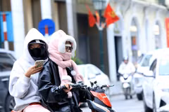 Bắc Bộ trời chuyển rét. (Ảnh: Tuấn Anh/TTXVN)