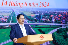 Thủ tướng Phạm Minh Chính chủ trì phiên họp. (Ảnh: Dương Giang/TTXVN)