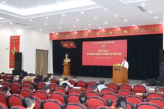 Đảng bộ Khối các cơ quan Trung ương tập huấn nghiệp vụ công tác dân vận. (Ảnh: Phương Hoa/TTXVN)