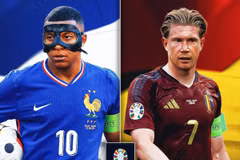 Pháp-Bỉ, trận cầu tâm điểm vòng 1/8 EURO 2024.