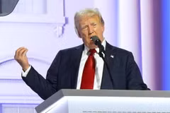 Cựu Tổng thống Mỹ Donald Trump. (Ảnh: Kyodo/TTXVN)