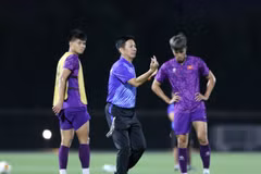 HLV Hoàng Anh Tuấn đã chốt danh sách U23 Việt Nam dự U23 châu Á 2024. (Nguồn: VFF)