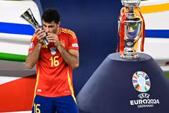 Rodri là cầu thủ xuất sắc nhất tại Vòng chung kết EURO 2024. (Nguồn: AFP/Getty Images)
