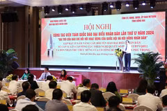 Chủ tịch Quốc hội Trần Thanh Mẫn phát biểu. (Ảnh: Thống Nhất/TTXVN)