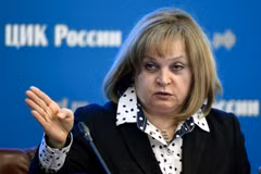 Chủ tịch CEC Ella Pamfilova. (Ảnh: AFP/TTXVN)