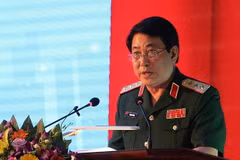 Thượng tướng Lương Cường, Chủ nhiệm Tổng cục Chính trị Quân đội Nhân dân Việt Nam. (Ảnh: Dương Giang/TTXVN)