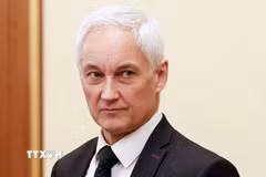 Bộ trưởng Quốc phòng Nga Andrey Belousov. (Ảnh: AFP/TTXVN)