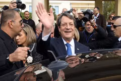 Tổng thống Cộng hòa Cyprus Nicos Anastasiades. (Nguồn: EPA)