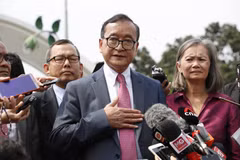Ông Sam Rainsy. (Nguồn: AP)