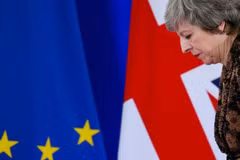Thủ tướng Anh Theresa May. (Nguồn: EPA)