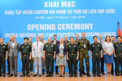 Khai mạc Khóa tập huấn Chuyên gia quân sự Phái bộ Liên hợp quốc