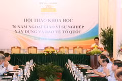 Quang cảnh hội thảo. (Ảnh: Thống Nhất/TTXVN)