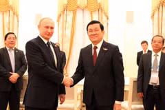 Ông Putin: Nga và Việt Nam duy trì đối thoại chính trị nhịp nhàng