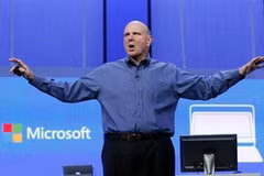 Giám đốc điều hành Tập đoàn Microsoft, Steve Ballmer. (Nguồn: Reuters) 