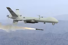 Một máy bay không người lái của quân đội Mỹ. (Nguồn: dronewarsuk.files.wordpress.com)