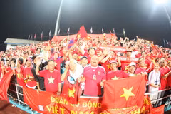 Đội tuyển U23 Việt Nam chiều nay sẽ được lực lượng cổ động viên hùng hậu cổ vũ. (Ảnh: Hoàng Hà/TTXVN) 