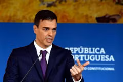 Thủ tướng Tây Ban Nha Pedro Sanchez. (Nguồn: THX/TTXVN)