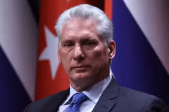 Chủ tịch Cuba Miguel Diaz-Canel. (Ảnh: AFP/TTXVN)