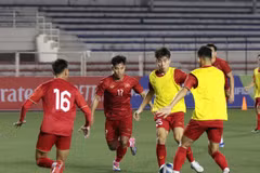 Tuyển Việt Nam hướng đến chiến thắng đầu tiên tại Vòng loại World Cup 2026. (Nguồn: VFF)