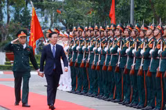 Chủ tịch nước Võ Văn Thưởng thăm Lữ đoàn K3, Tổng cục II-Bộ Quốc phòng