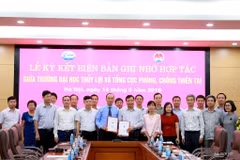 Lễ ký thỏa thuận. (Ảnh: Thu Lương/Vietnam+)
