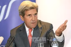  Cựu Ngoại trưởng Mỹ John Kerry. (Nguồn: AFP/TTXVN)