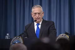 Bộ trưởng Quốc phòng Mỹ James Mattis. (Ảnh: AFP/TTXVN)