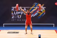 Lực sỹ Phạm Tuấn Anh.