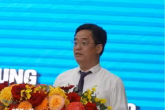 Tân Bí thư Thành ủy Phú Quốc Lê Quốc Anh. (Ảnh: Văn Sĩ/TTXVN)